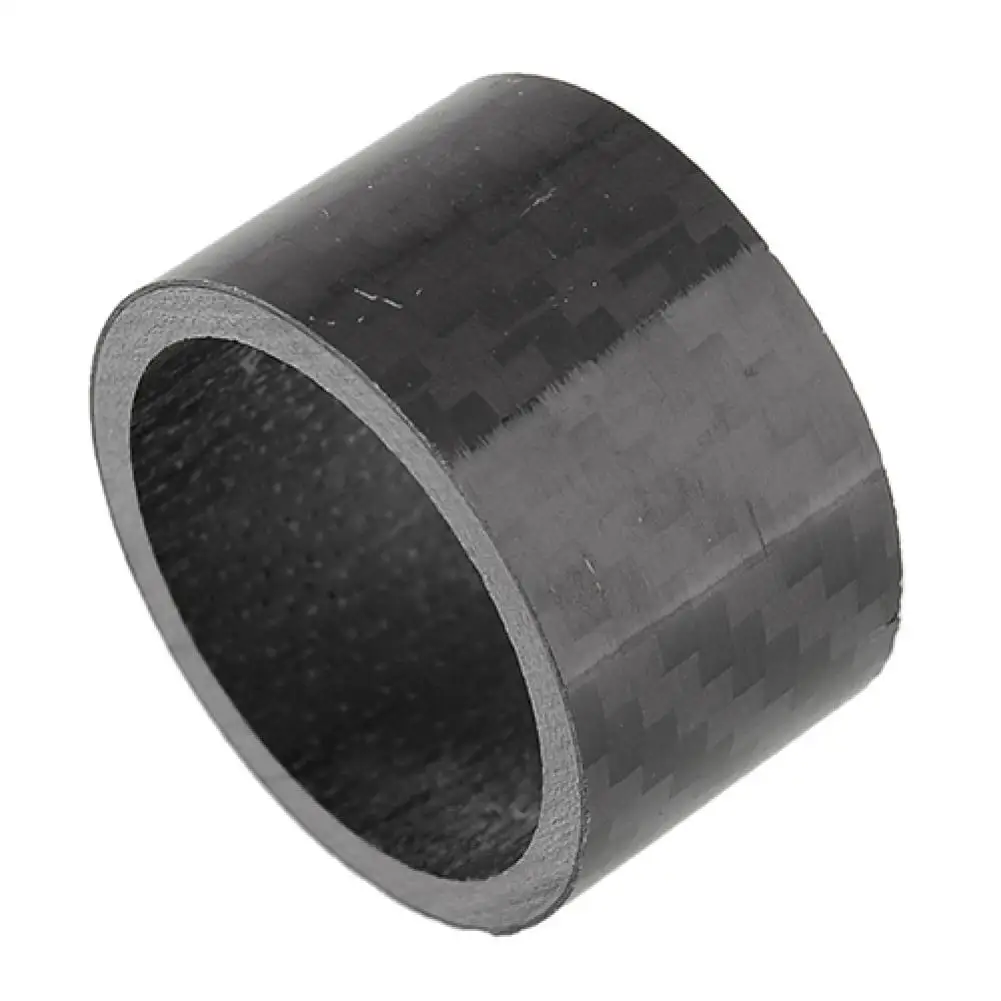 

4Pcs Carbon Fiber Headset 5/10/15/20mm Thick Spacers for 28.6mm Stem Bike MTB Fork Washer Outdoor Cap For Road Bike Cycling