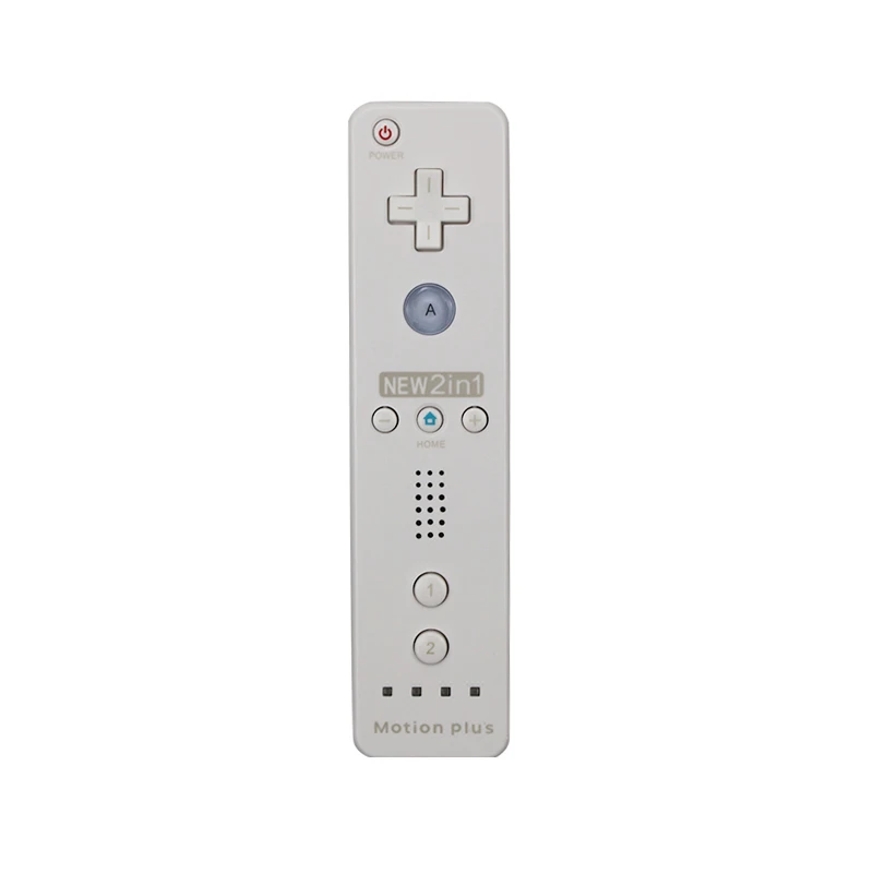 White1 Встроенный беспроводной пульт дистанционного управления Motion Plus для Nintendo wii Nunchuck для Nintendo wii Пульт дистанционного управления джойстиком Joypad - Цвет: White1