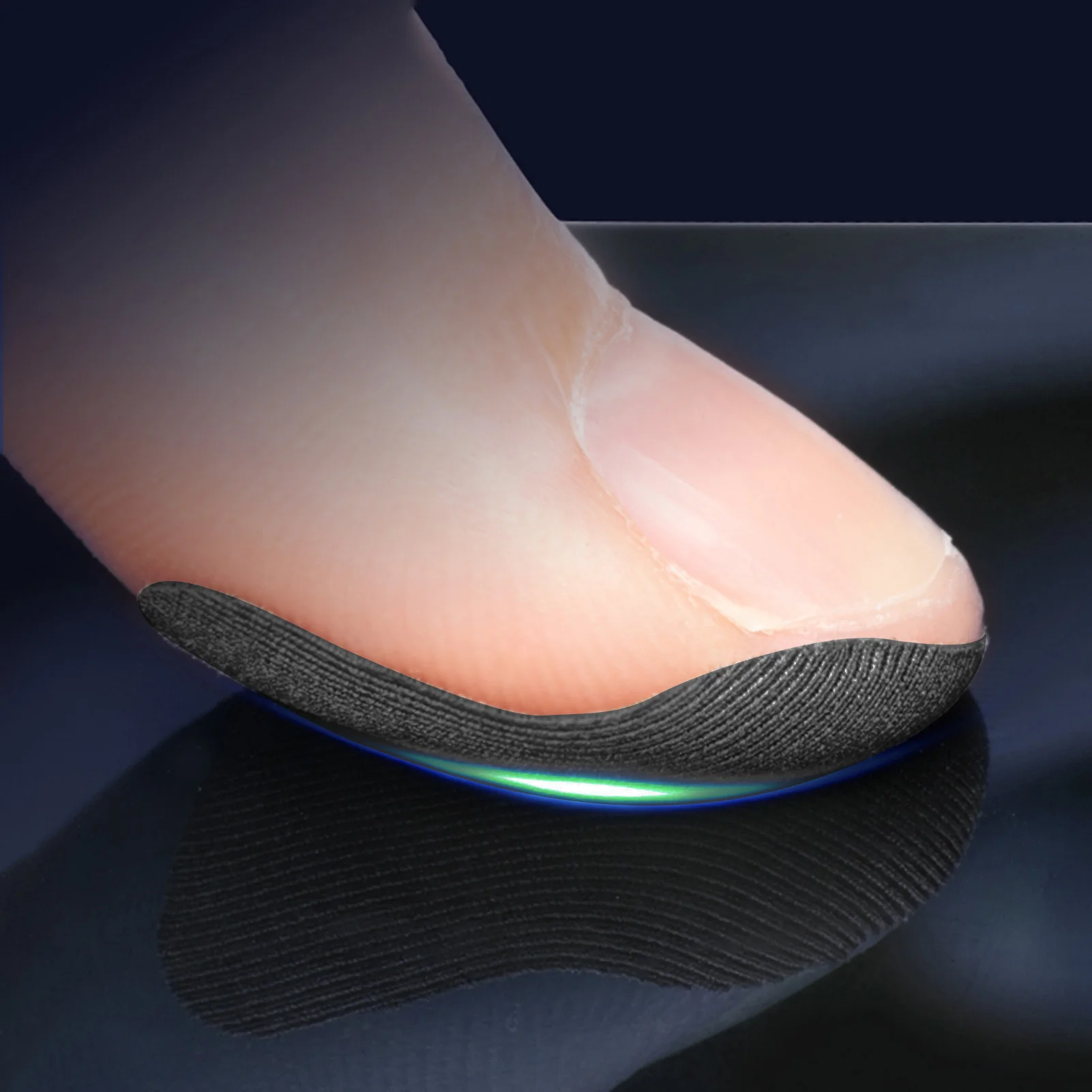 

Gaming Finger Cot Touchscreen Anti Sweat Non Slip Finger Sleeve Touch Screen Finger Cots Cover Sensitive Mobile Touch