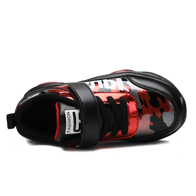 2019 Осенние новые стильные детские кроссовки для мальчиков и девочек уличные