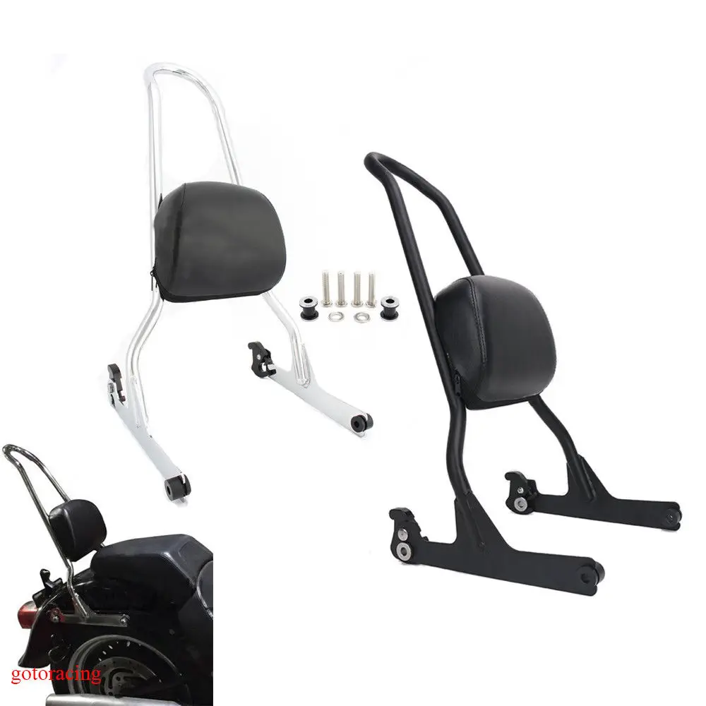 

Комплект пассажирских подушек на заднюю спинку мотоцикла для Harley Softail Custom Springer FXST FXSTC FXSTB Fat Boy FLSTF 2006-2019