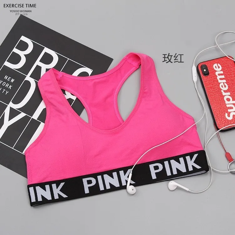 Rose Bra Новинка, Женский комплект для занятий йогой, женская одежда для занятий спортом для спортивного зала, спортивный комплект для бега, женская одежда для фитнеса, Conjunto Sport Mujer - Цвет: Rose Bra