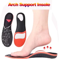 men and women sports flat foot arch support insole foot valgus correction full cushion shock absorption and sweat insole