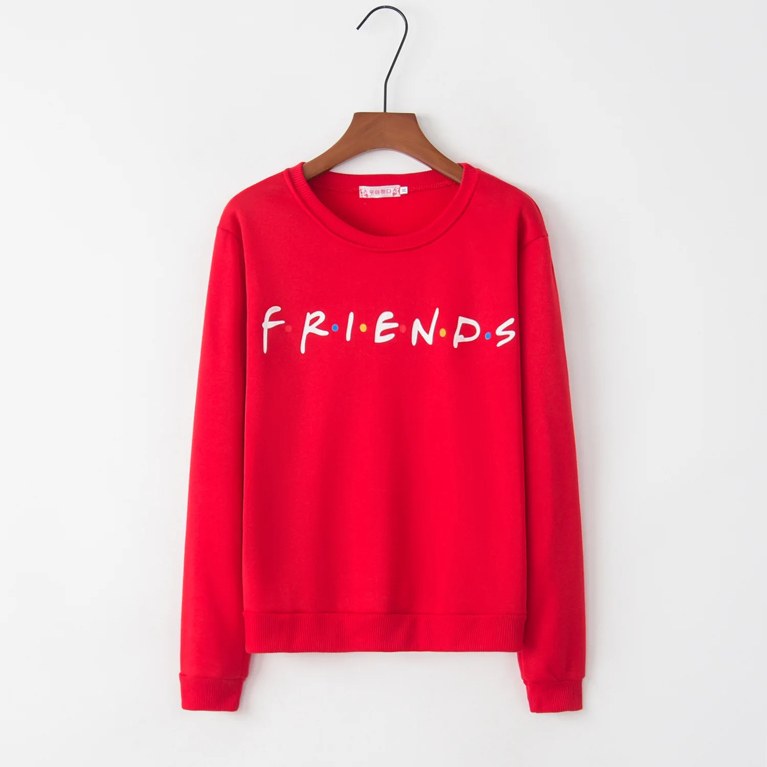 Printed Friends 2022 New Design Hot Sale Hoodies Sweatshirts Women Casual Kawaii Harajuku Sweat Girls European Tops Korean