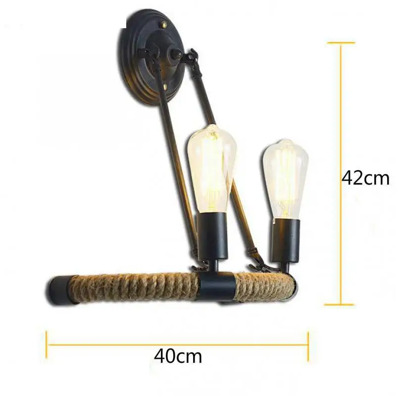 Настенный светильник в стиле ретро аппликация настенные лампы для ванной