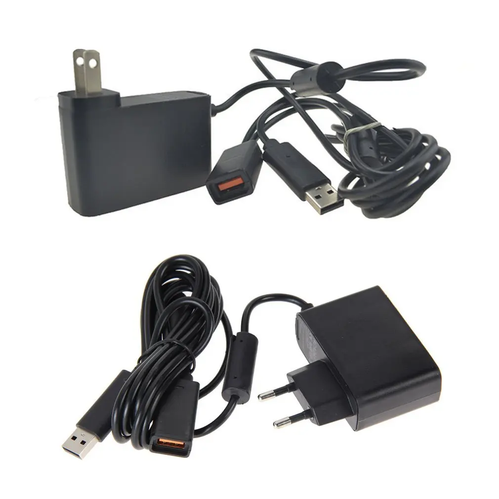 110-240 В адаптер переменного тока Питание Шнур USB конвертер Кабель Портативный 1-to-2