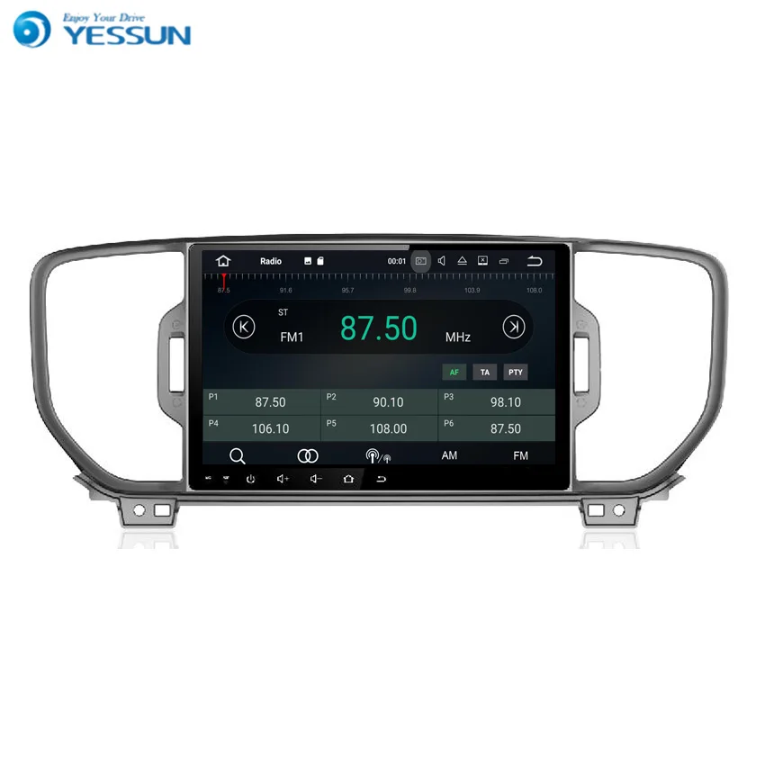 YESSUN для KIA SPORTAGE 2016 Android автомобильный GPS навигатор плеер мультимедийный Аудио