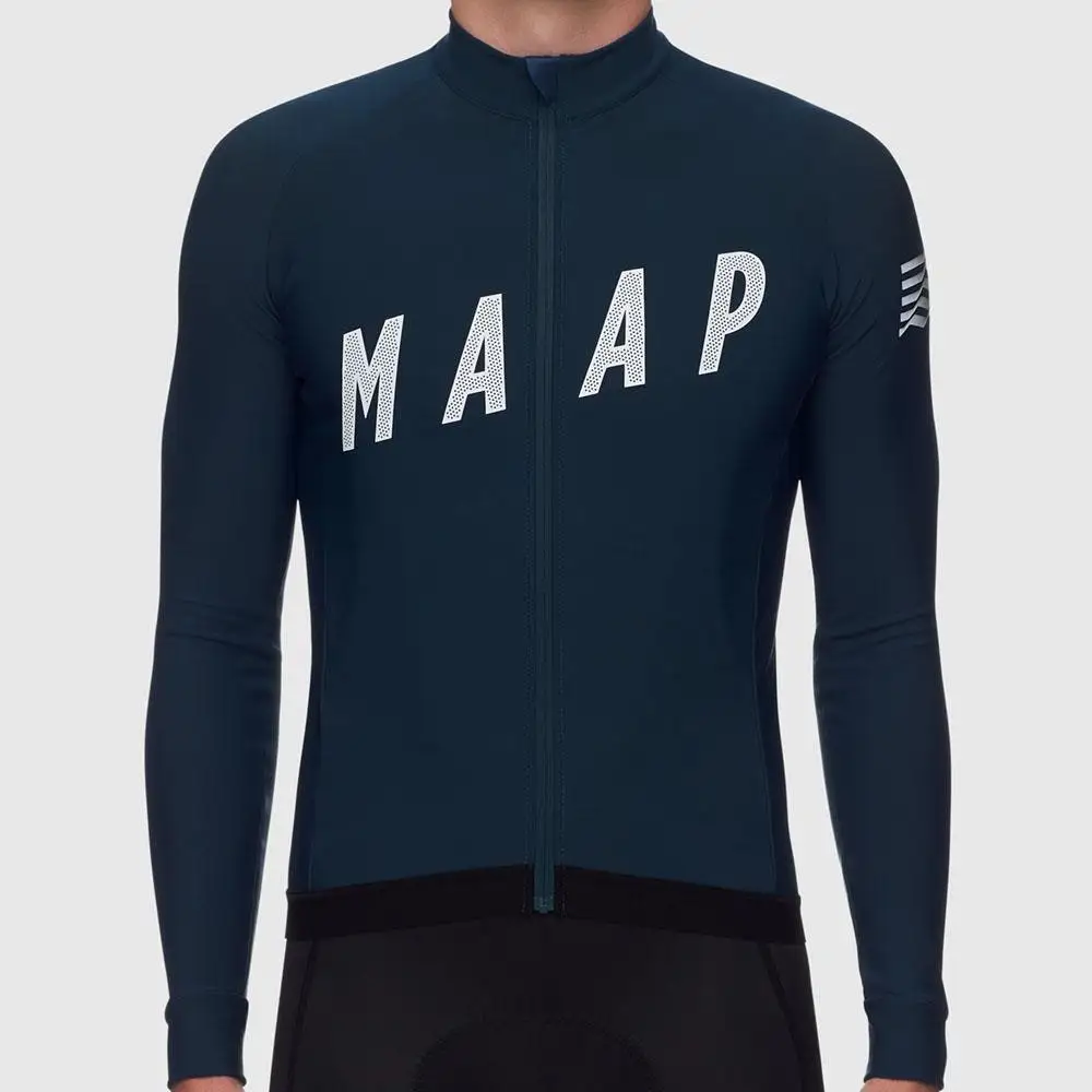 jersey Maap рубашки для велоспорта мужские велосипедные Джерси Зимние флисовые Майо комплект для велоспорта Майо ciclismo invierno hombre camisa ciclismo masculina - Цвет: jersey