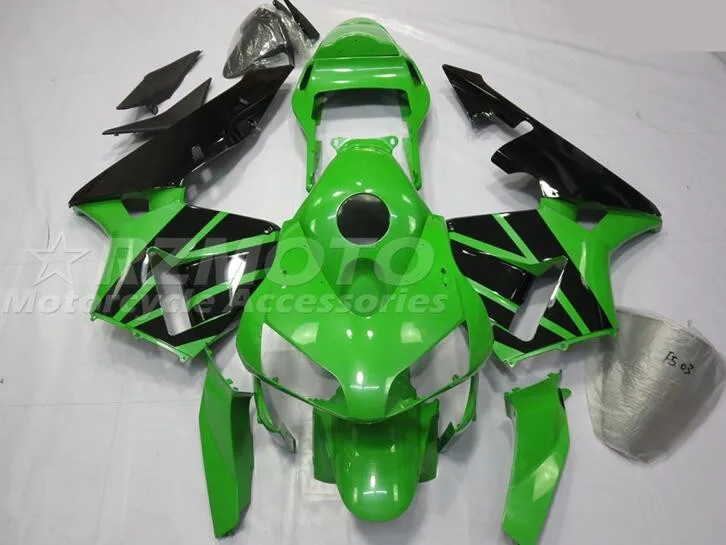 

4 Free Gifts New ABS Whole Motorcycle Fairings Kit Fit for HONDA CBR600RR F5 2003 2004 03 04 Bodywork set Green black
