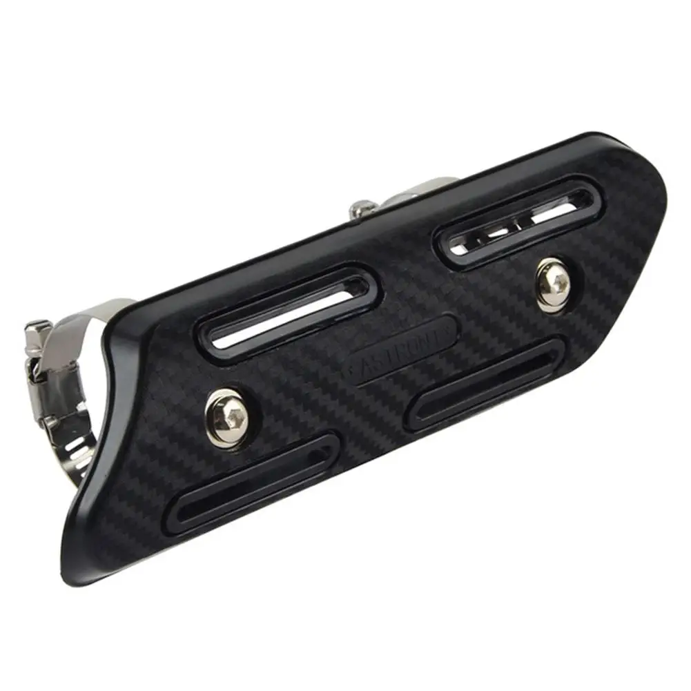 

Universal Motorcycle Motorbike Exhaust Pipe Heat Shield Cover Guard Protector