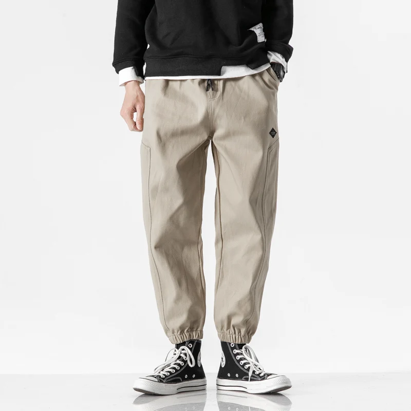 

Hot Large size Black Hip Hop Cargo Pants Men Streetwear Fashion Joggers Sweatpants Casual Harem Trousers Tide Clothing M-8XL