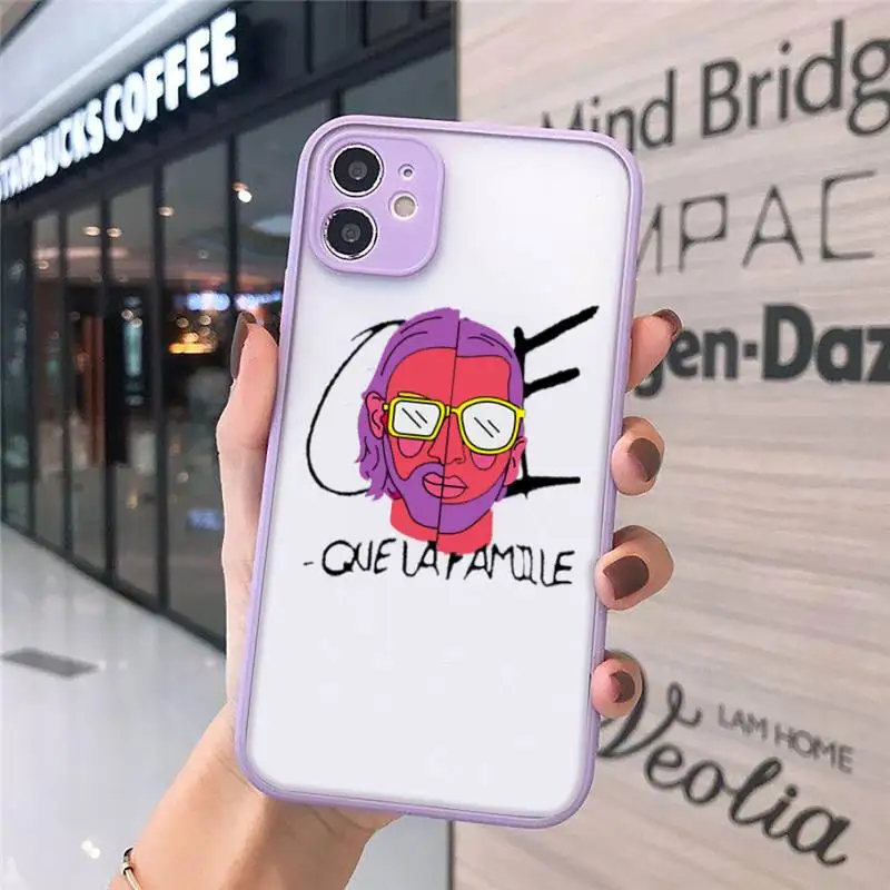 

PNL Rapper 2 Phone Case matte transparent For iphone 7 8 11 12 plus mini x xs xr pro max cover