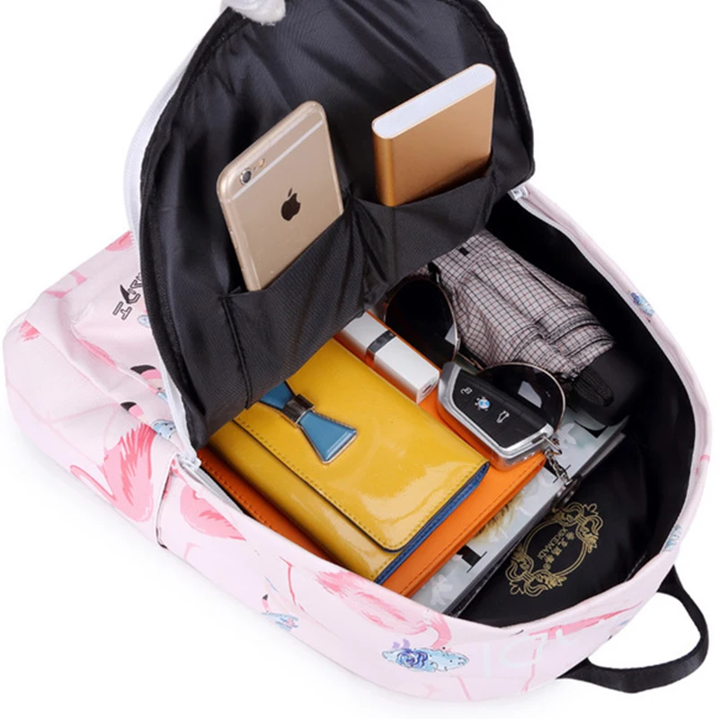 Женский школьный рюкзак из ПУ кожи с 3D принтом|Мужские рюкзаки| |