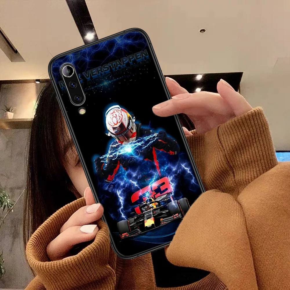

F1 Racer 33 Number Phone Case For Xiaomi Mi Note 10 A3 9 MAX 3 A2 8 9 Lite Pro Ultra black Funda Painting Cell Pretty Hoesjes