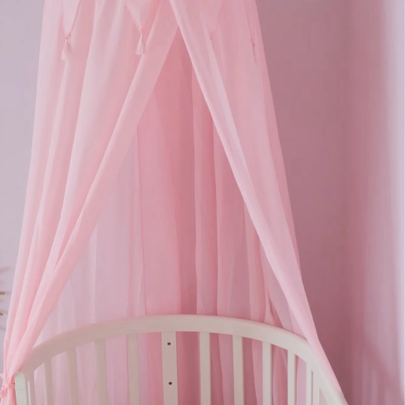 Детская кровать с навесом покрывало для кровати москитная сетка занавеска