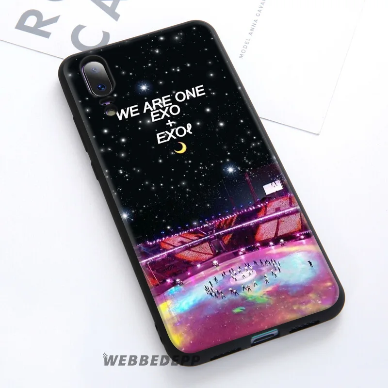 Мягкий чехол Exo K Pop Baekhyun для Huawei Mate 30 P20 P30 P Smart Z Plus Lite Pro 2018 2019 Honor View 20 9X |