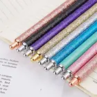 Роскошная металлическая шариковая ручка H8WA, 1,0 мм, блестящие масляные ручки, офисные принадлежности, школьные канцелярские принадлежности