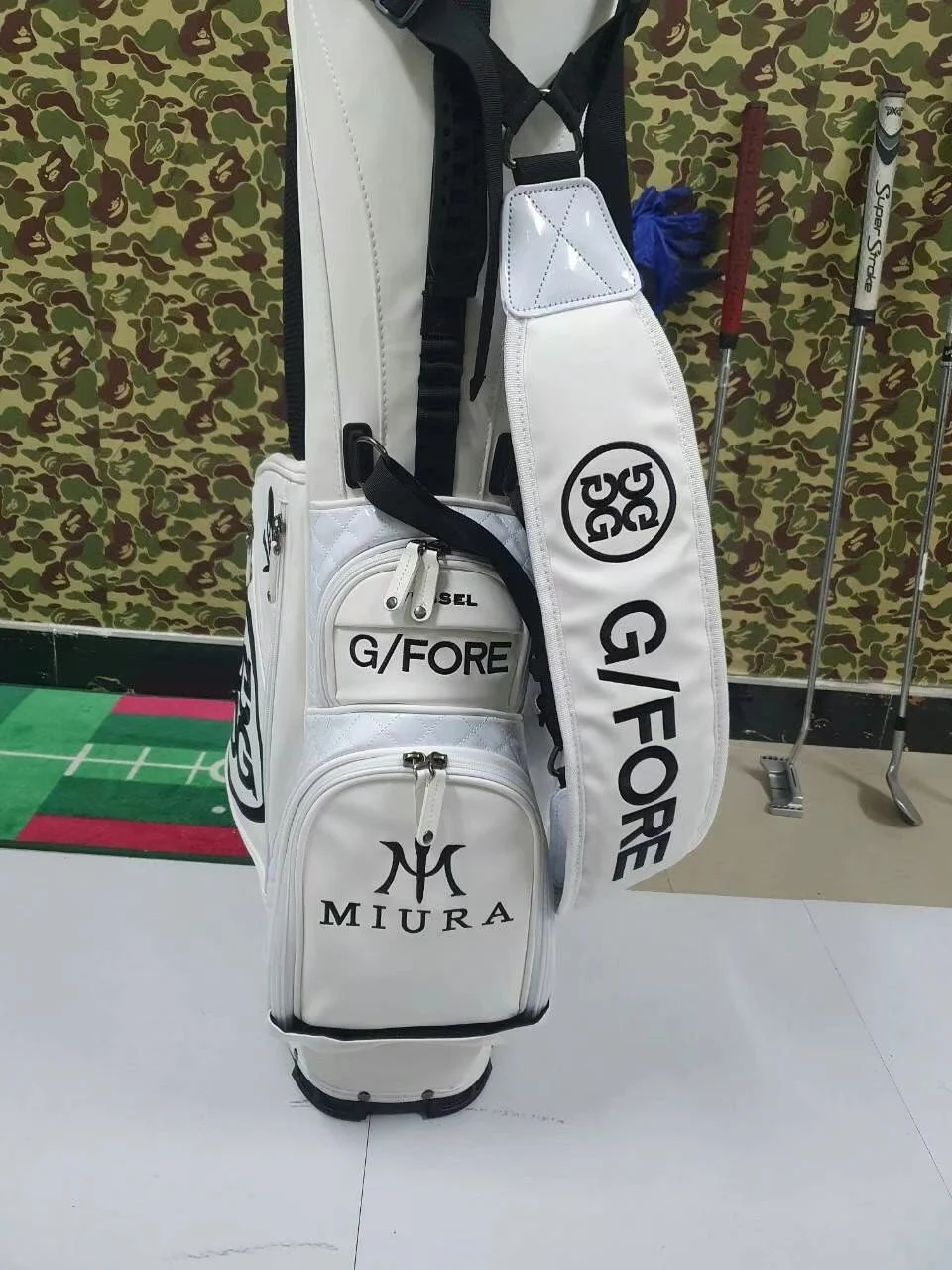 New G4 Golf bag High quality Graffiti clubs staff with two caps | Спорт и развлечения