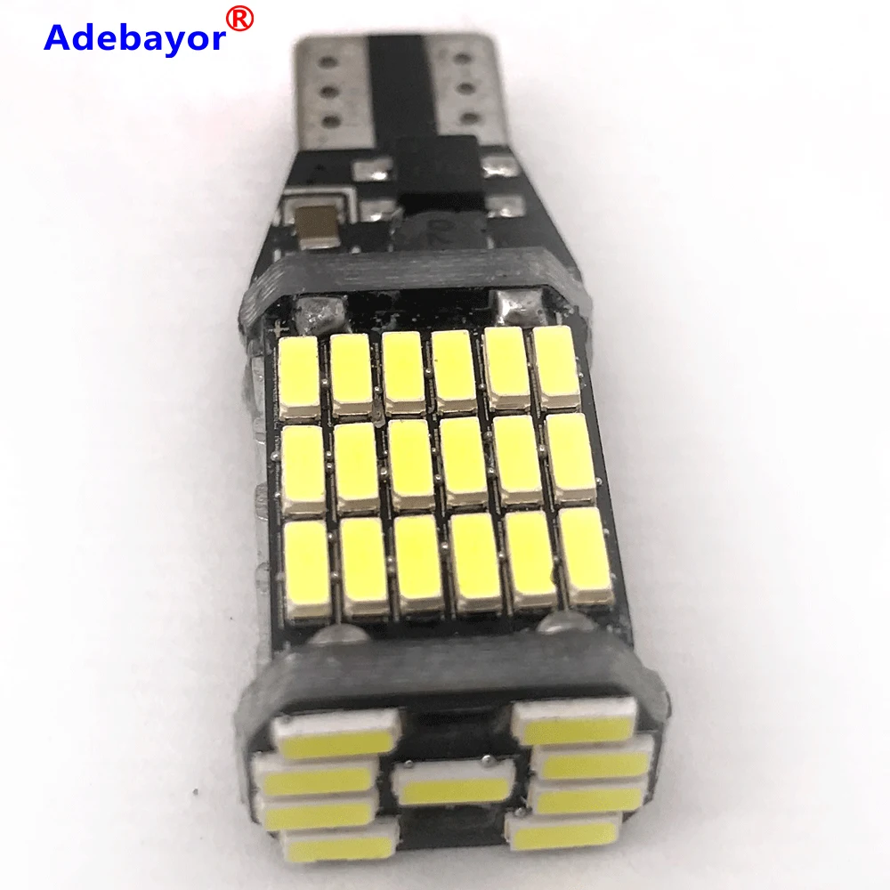 2 шт. автомобильные ксеноновые светодиодные лампы T15 W16W 921 45 SMD 4014|Сигнальная лампа|