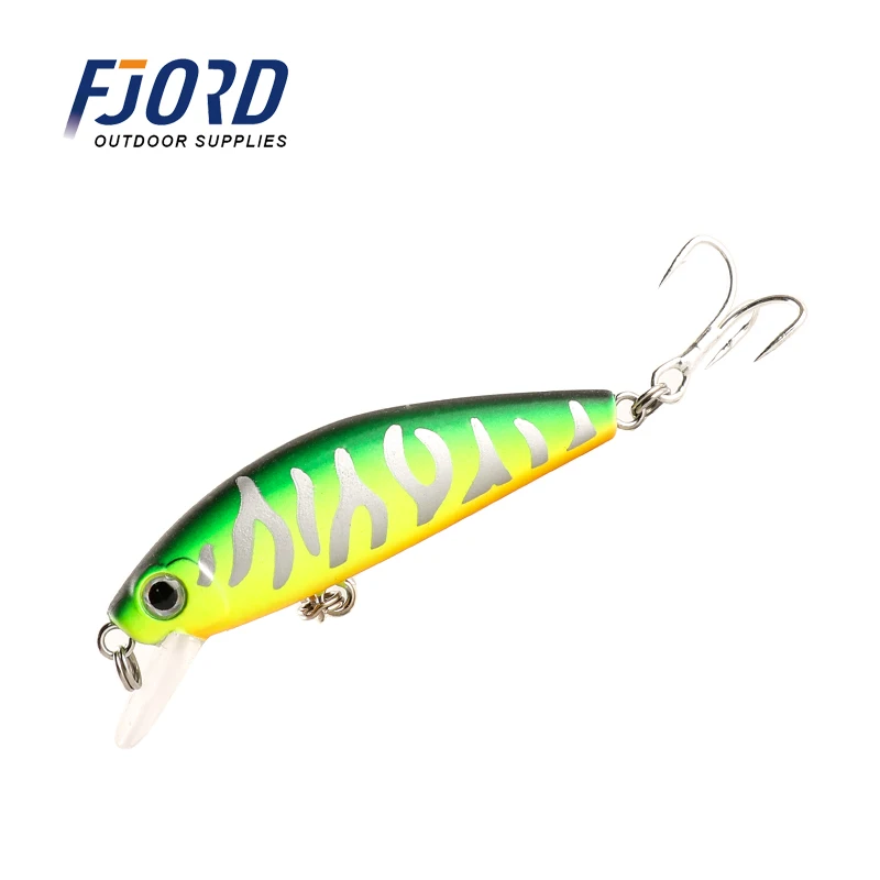 FJORD качественные 6 8 г 50 мм тонущие приманки Minnow воблеры Jackbait лазерные жесткие