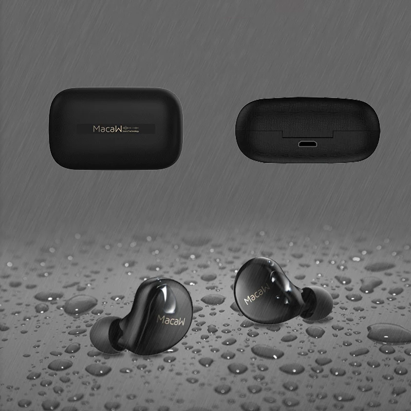 Беспроводные Bluetooth 5 0 наушники Touch Two True Wireless вкладыши Handsfree спортивные