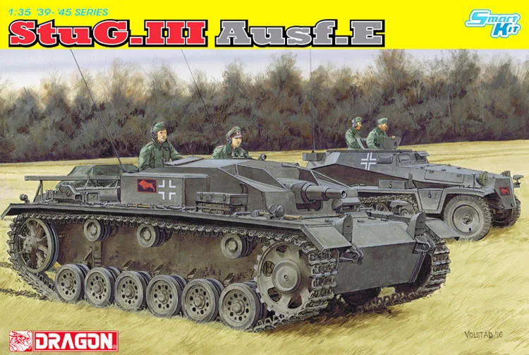 DRAGON 6688 1/35 StuG.III Ausf.E (Бонус: Волшебные треки) |