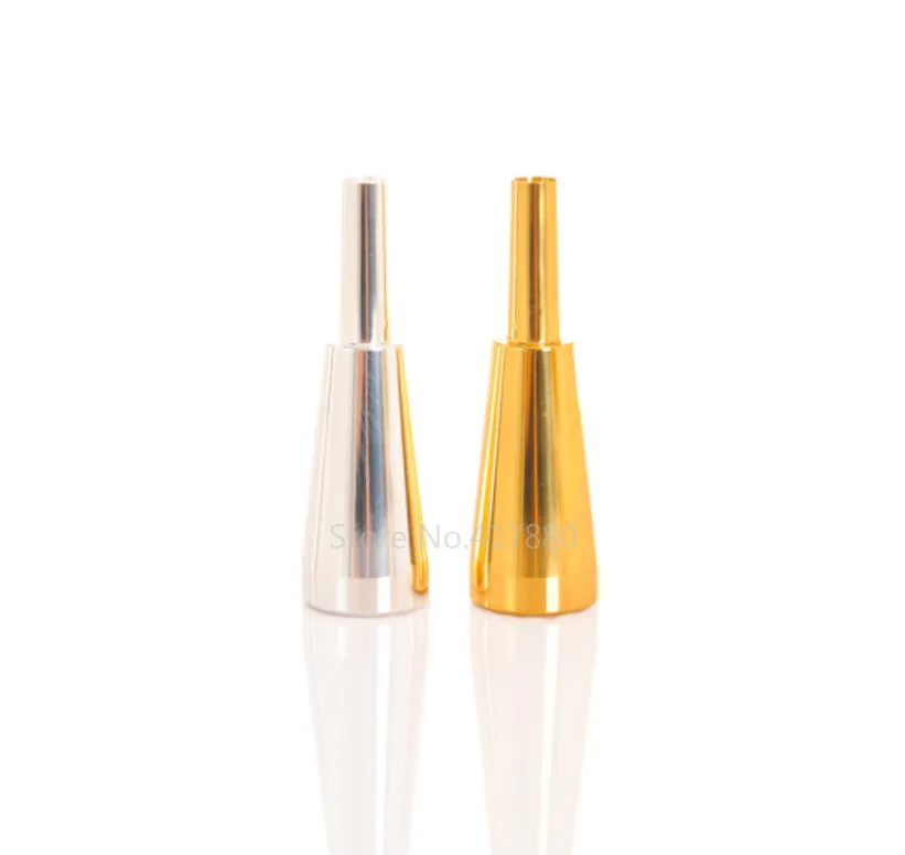 MARGEWATE Bb мундштук для трубы Латунная Труба с серебряным и золотым покрытием