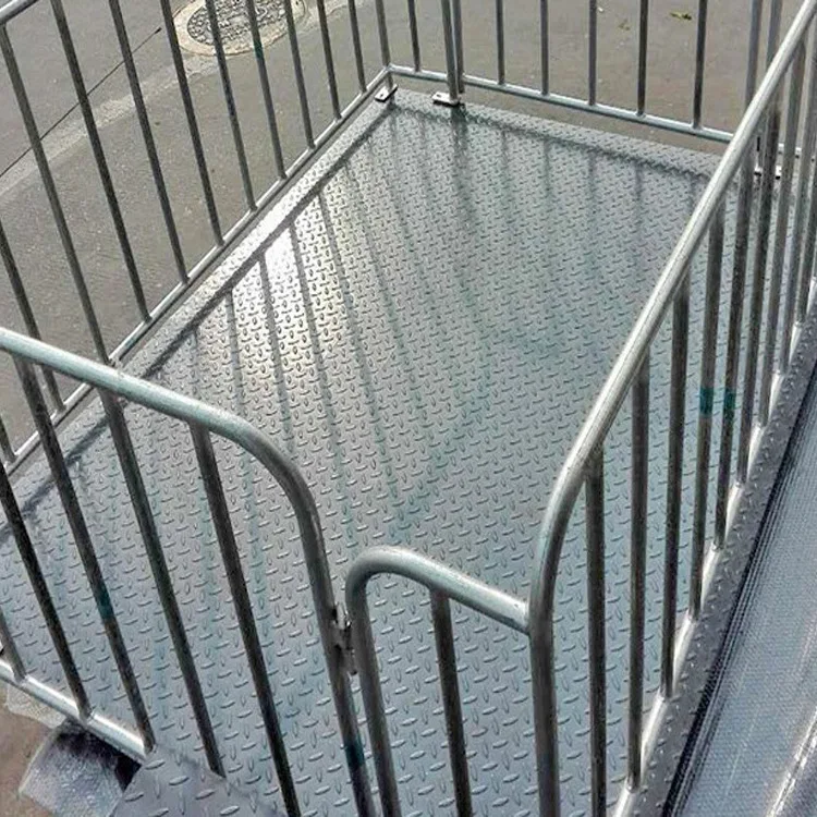 

Weighing animal weighing scale wholesale livestock scale with fence Electronic weighing scale with fence