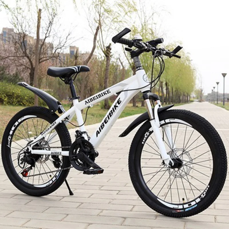 

Студенческий взрослый велосипед 24-скоростной двухдисковый тормозной амортизатор 22-дюймовый горный велосипед