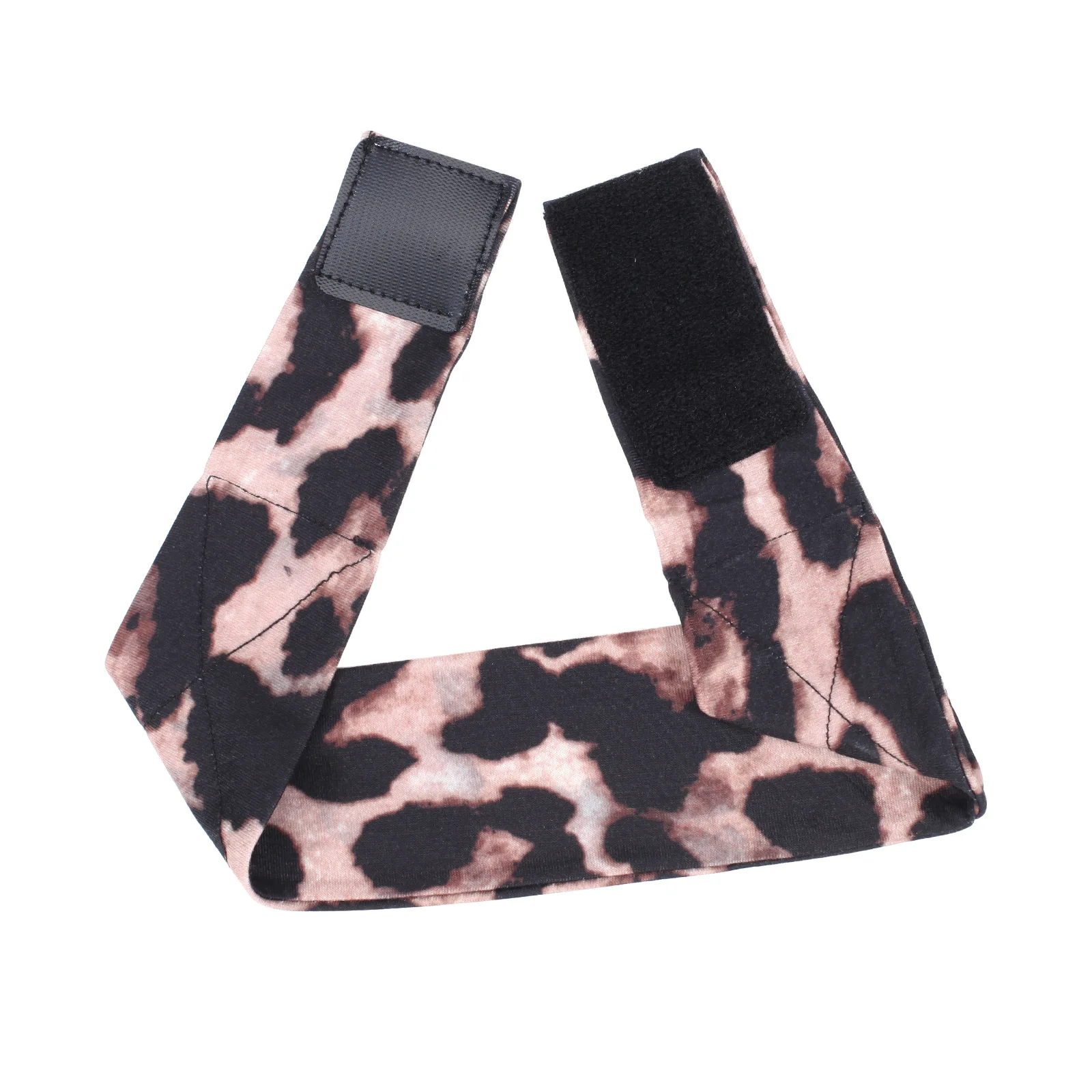 

1PC Cheap Velcro Wig Fixed Headband Leopard Adjustable Dot Print Fix Non Slip Hair Bands Strong Black Hair Accessories Headwrap