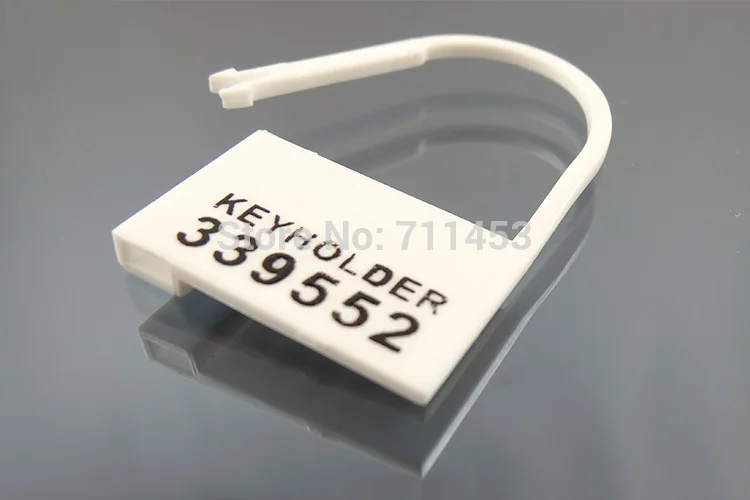 Одноразовая Пластиковая Блокировка штук карты блокировка для мужской клетка