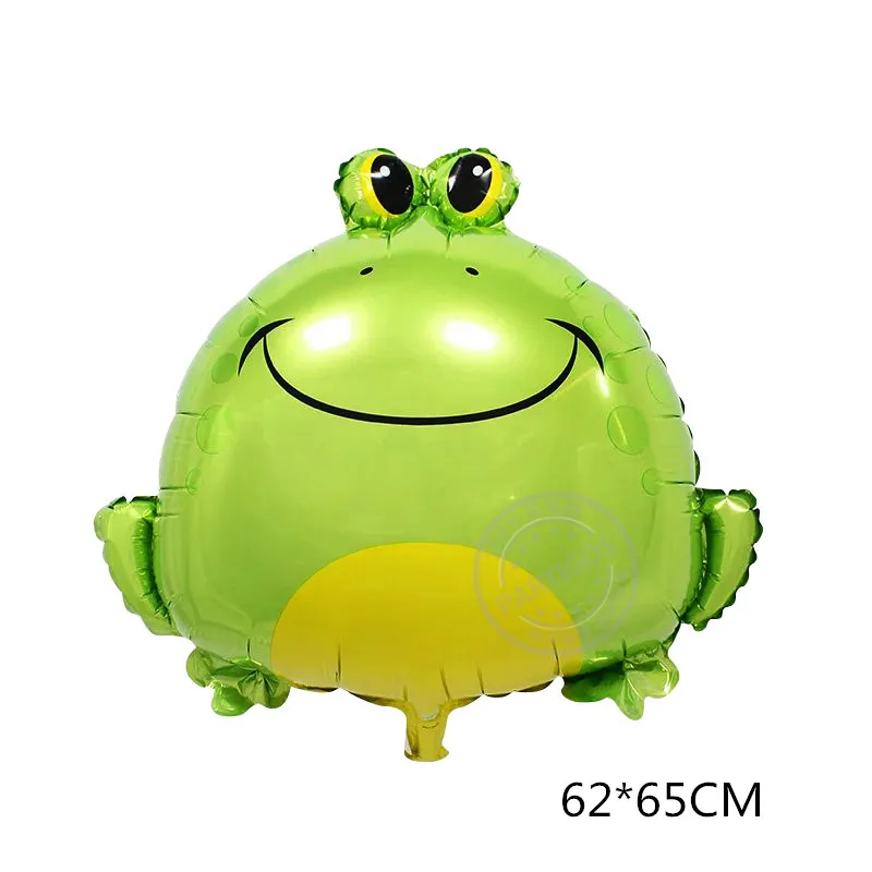 1 шт. Мультяшные шары с животными енот лиса белка ежик фольга Гелиевый шар день