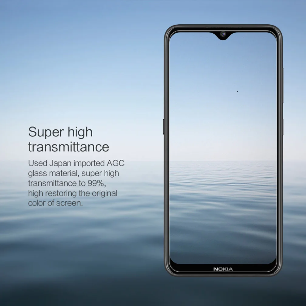 Закаленное стекло для Nokia 7,2 NILLKIN Amazing H противовзрывное закаленное стекло для защиты экрана для Nokia 6,2