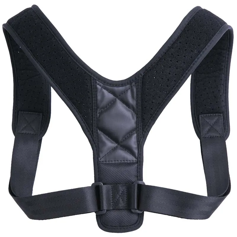 Posture Corrector Верхняя часть спины Корректор Осанки Плечо Назад держатель осанки Поддержка Корректор унисекс здоровье спина прямые плечи брекет - Цвет: Posture Corrector