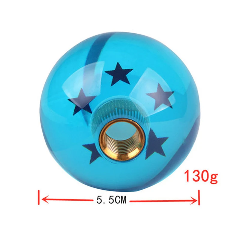 Dragon Blue Ball стильная ручка переключения рулевого механизма автомобиля 54 мм диаметр