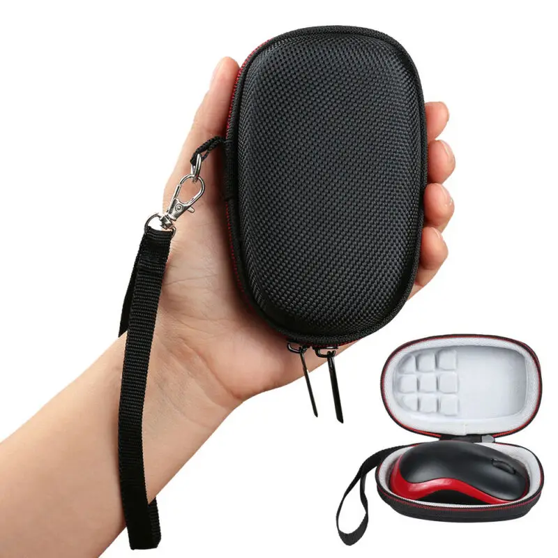 Модный бренд, новинка, хит, для logitech, беспроводная, мобильная мышь M185 M186, жесткий, Дорожный чехол, чехол, сумка