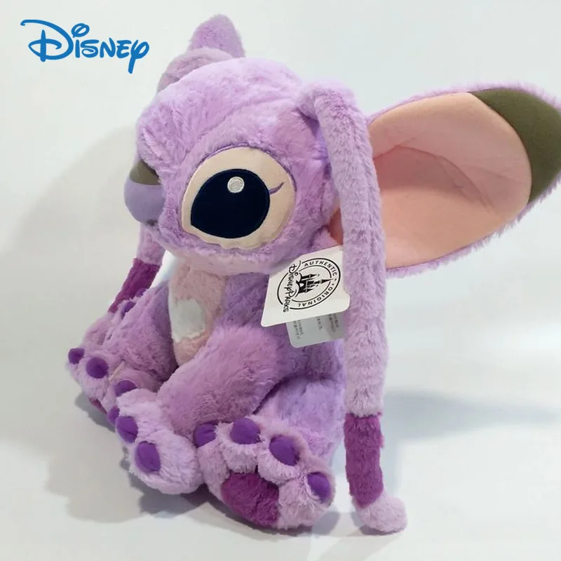 

32CM Disney Stitch Plush Toy Lilo & Stitch 624 Angel Doll For Girls Gift To Girlfriend Anime Soft Toys For Children