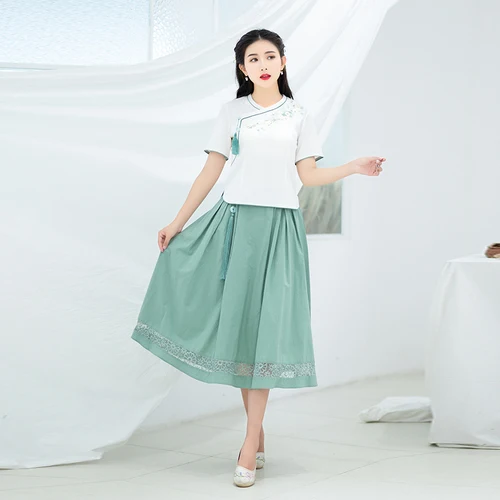 Модные свободные юбки новинка 2019 женская повседневная короткая трапециевидная