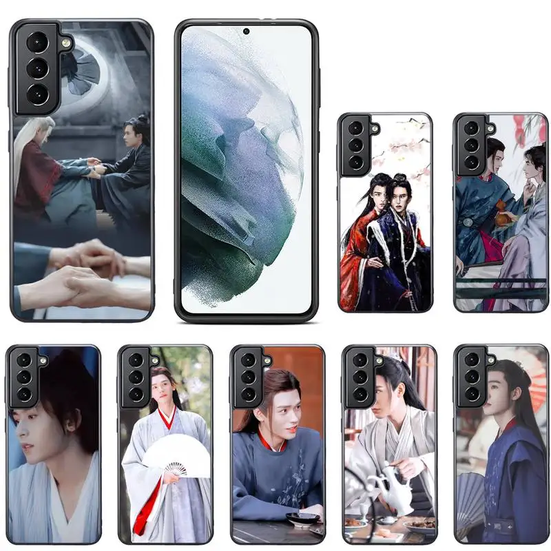 

Word of Honor TV Shan He Ling Cartoon Phone Case For Samsung S8 S9 S10 S20 plus 5G lite note 20 ultra PC nax fundas cover