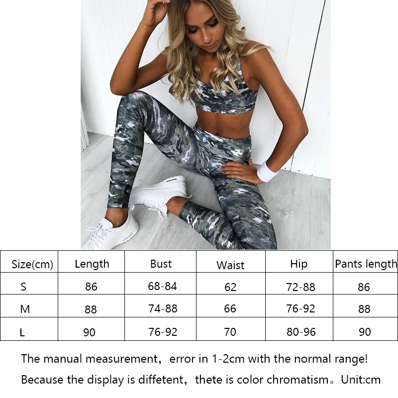 Комплект из 2 предметов тренировочная одежда для женщин спортивный комплект с