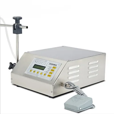 

Digital Control Pump Liquid Filling Machine LCD Display Mini Electric Oil Perfume Water Softdrink Milk Bottles Filler