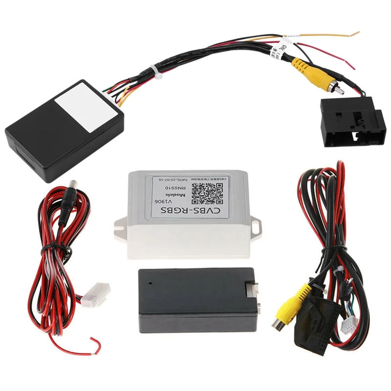 

26 PIN RGB To CVBS (RCA) AV Signal Converter Adapter & Car Backup Camera Rearview AV To RGB Converter Adapter For RNS510