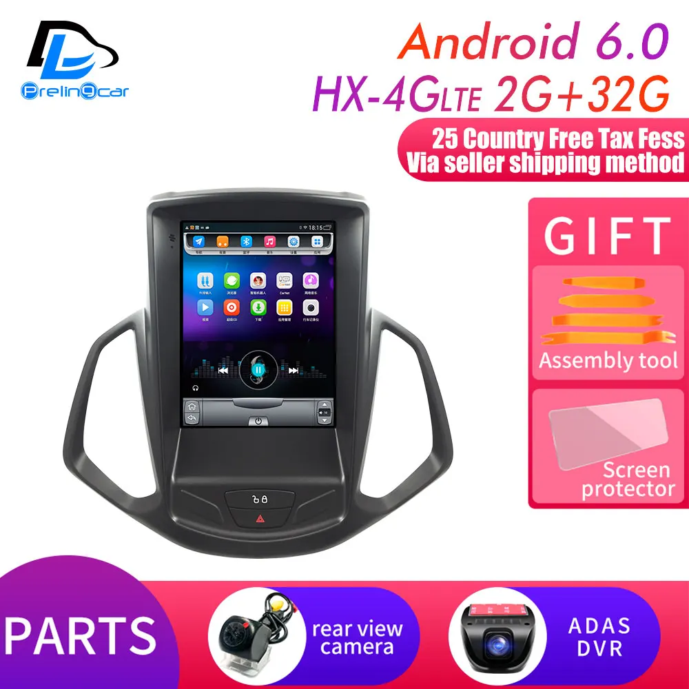 HX-4G 2G32G add DVR 4G Lte вертикальный экран android система Мультимедиа Видео Радио плеер для ford Ecosport SUV 2013- лет Навигация стерео - Цвет: HX-4G 2G32G add DVR
