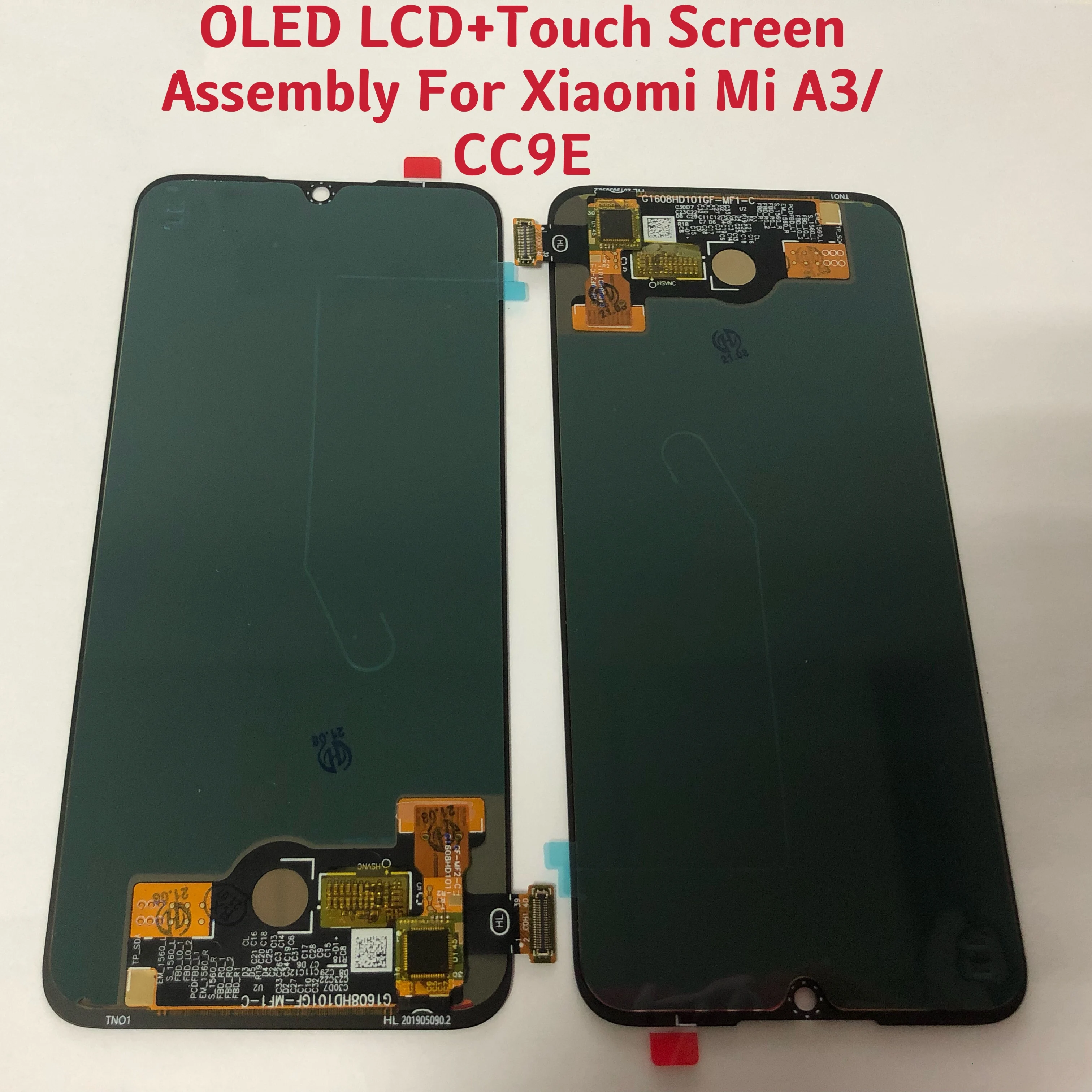 5 шт./лот оптовая цена OLED протестированный ЖК-дисплей для Xiaomi Mi A3 MI CC9E с сенсорным