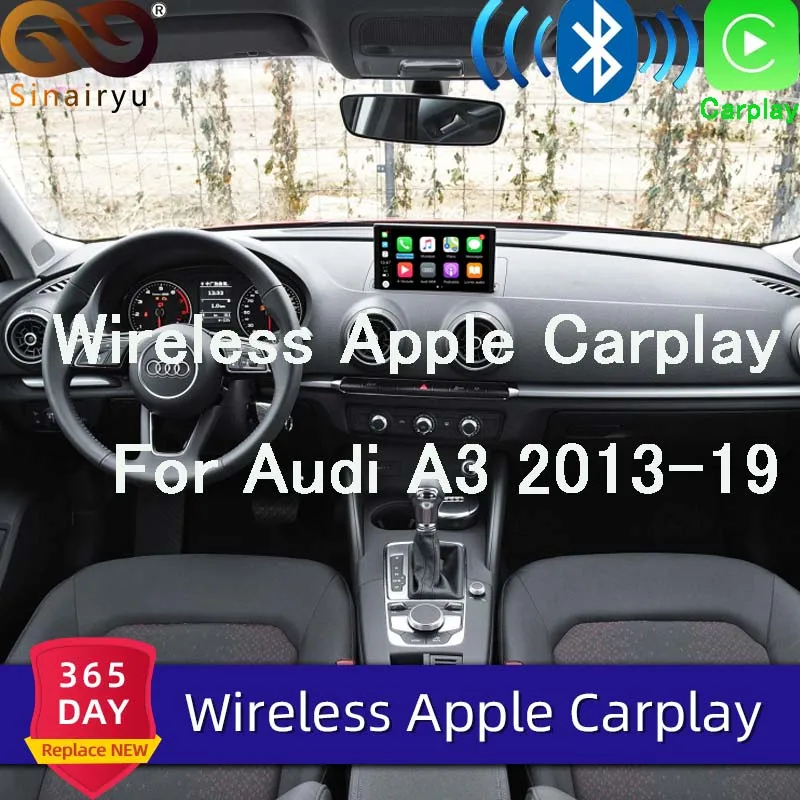 Sinairyu 2020 активация беспроводной Carplay Android авто для Audi Q2 A3 модифицированный