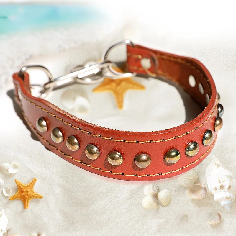 

Ошейник для собак с заклепками Cortex, поводок для маленьких и средних собак, удобные трендовые аксессуары для собак