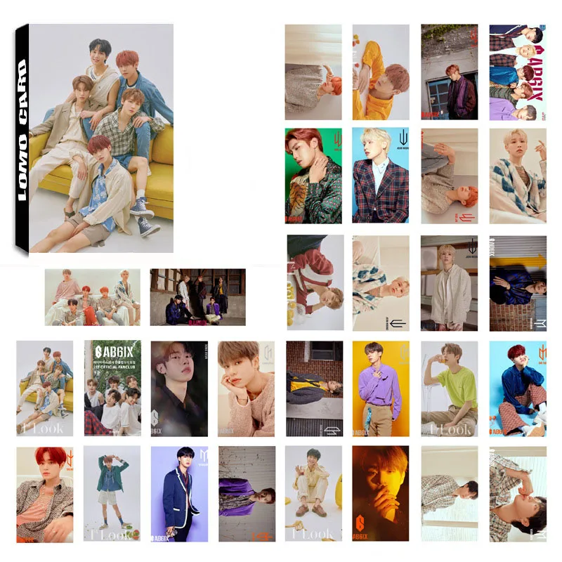 Альбом KPOP AB6IX N.Flying 30 шт./компл. 101 альбом EXO 17 открыток из ПВХ самодельный плакат