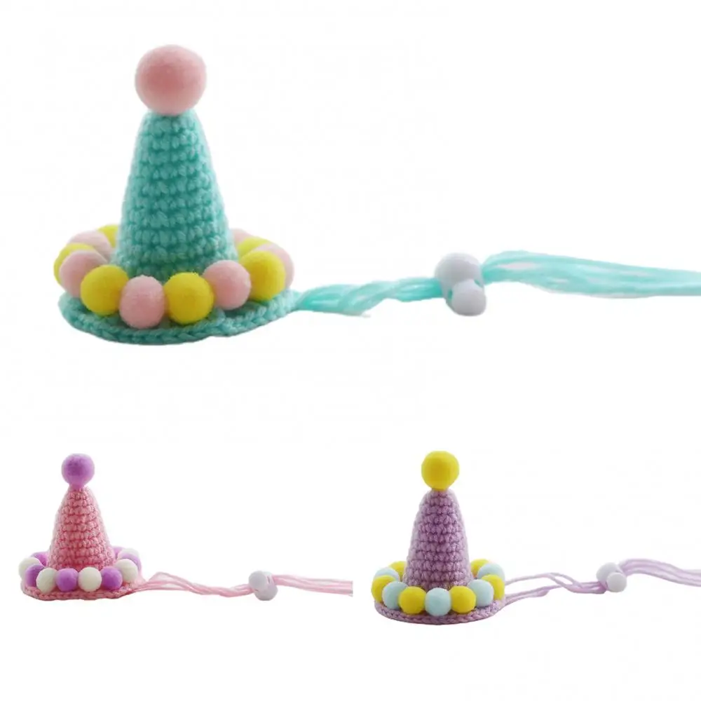 Ручная тканая шляпа для животных на день рождения роскошный баскетбольный мяч