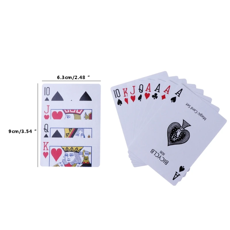 Новый Crazy Choice Card колода магический трюк крупным планом поворотные карты к той же