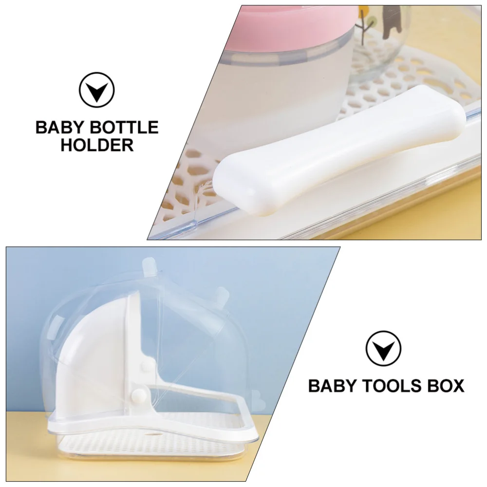 

1pc Baby Bottle Drying Box Baby Bottles Drainer Holder Bottle Dryer Holder